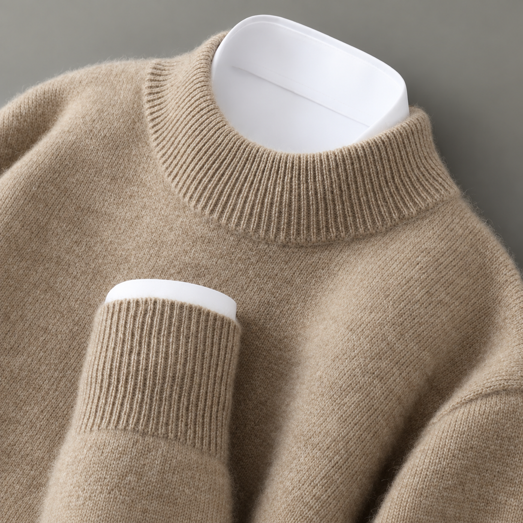 Camille | Elegante trui met opstaande kraag