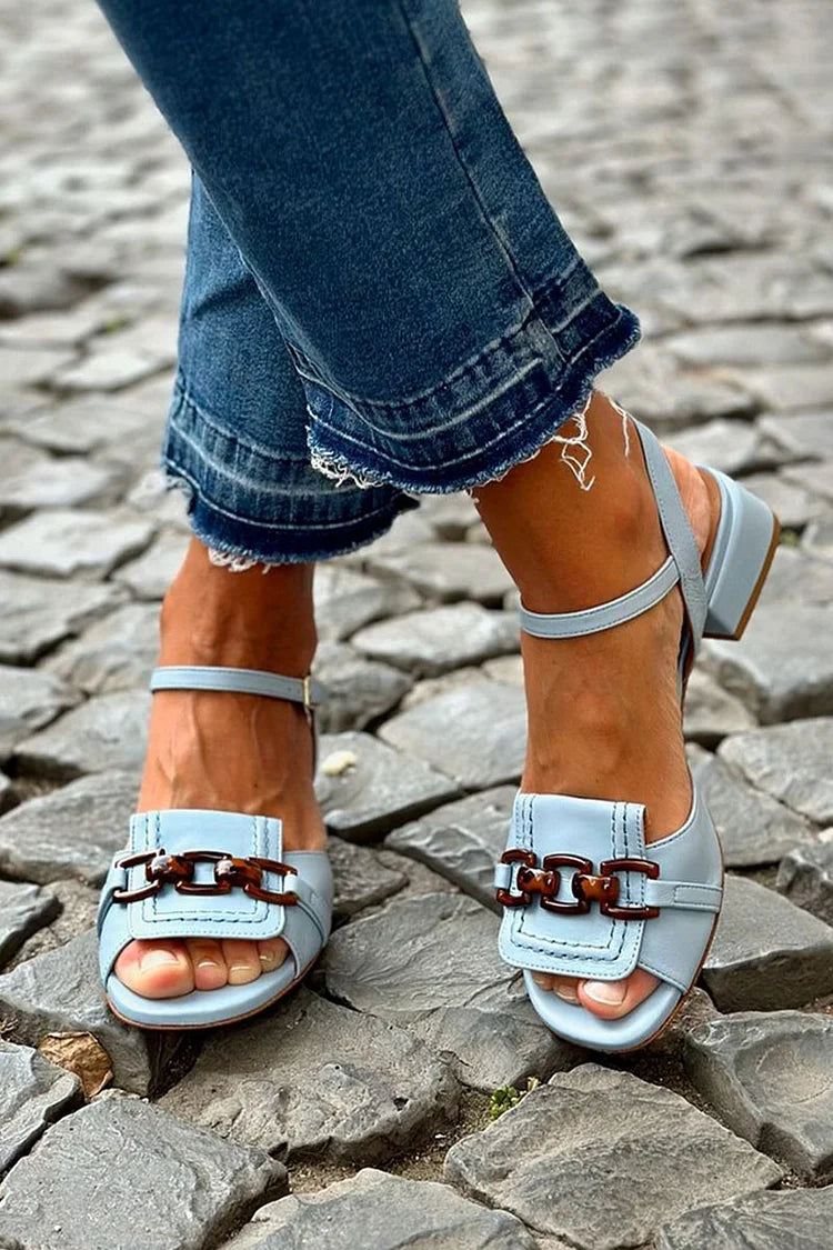 Azzurra | Kust Elegantie Sandalen