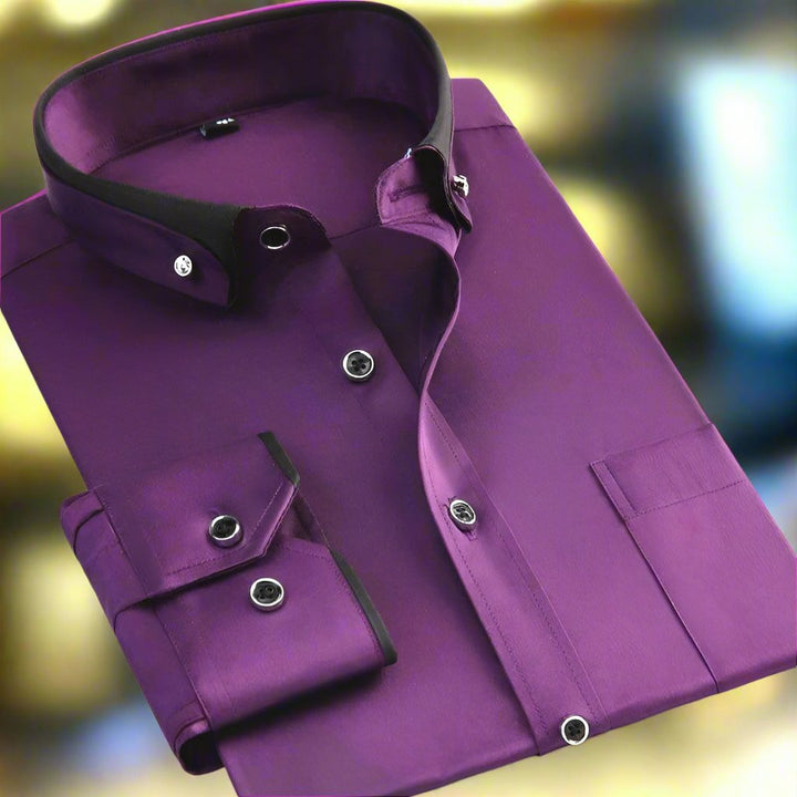 Matteo | Elegante Contrast Overhemd