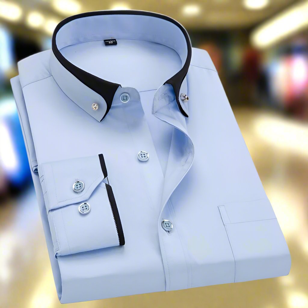 Matteo | Elegante Contrast Overhemd