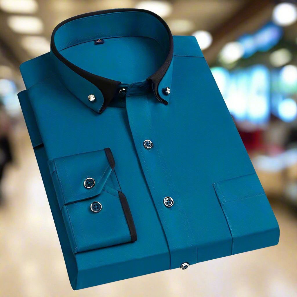 Matteo | Elegante Contrast Overhemd