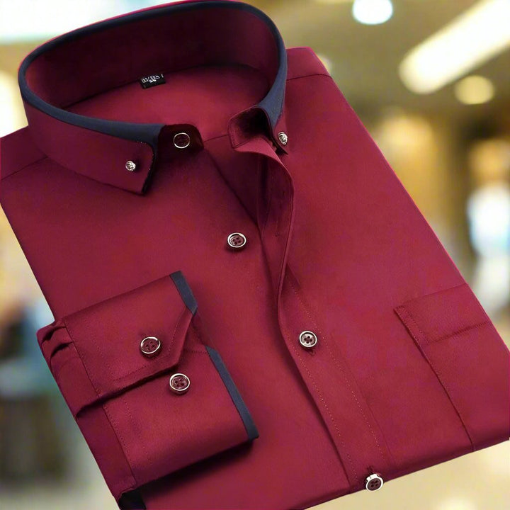 Matteo | Elegante Contrast Overhemd