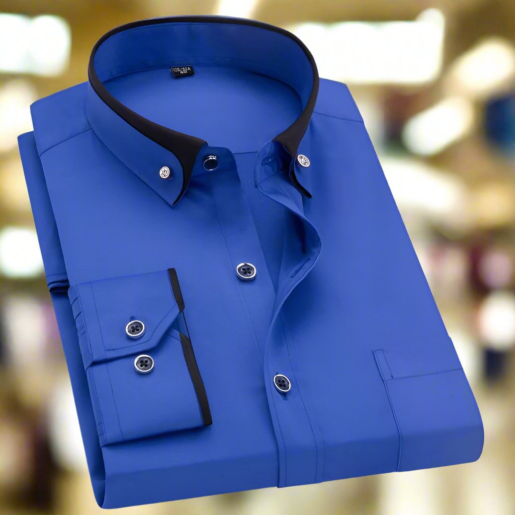 Matteo | Elegante Contrast Overhemd