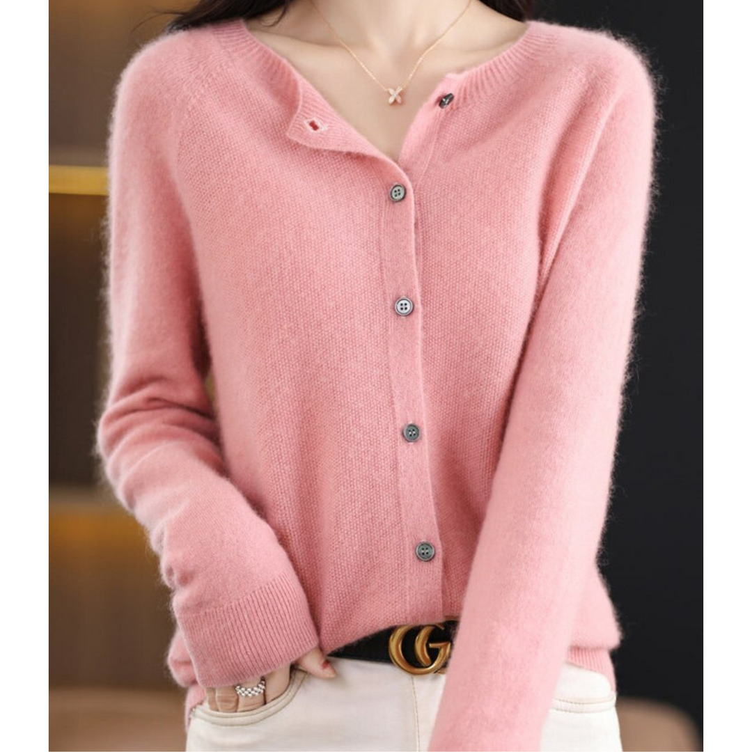 Mercy | Elegant Vest met Ronde Hals