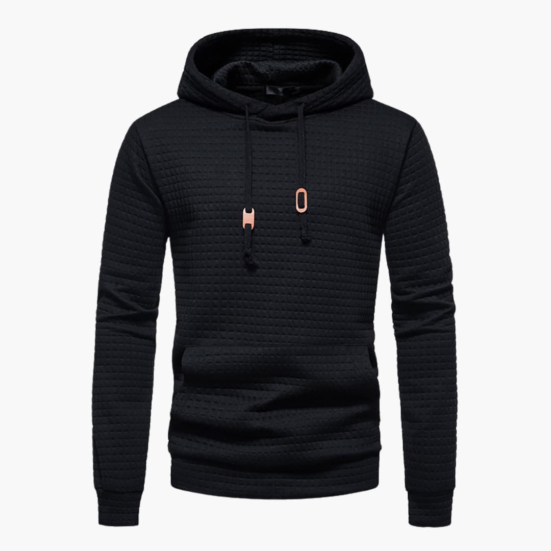Van Laarhoven Mode | Hoodie met ruitpatroon – 1+1 gratis