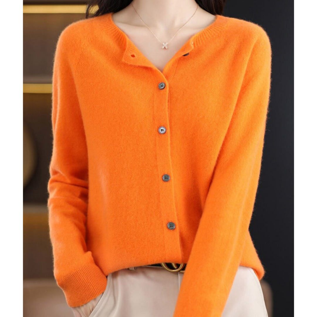 Mercy | Elegant Vest met Ronde Hals