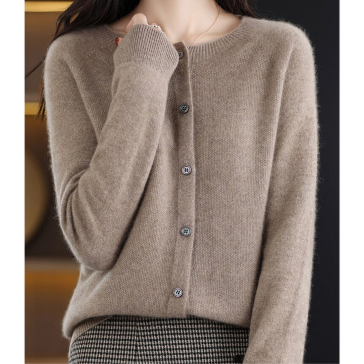 Mercy | Elegant Vest met Ronde Hals