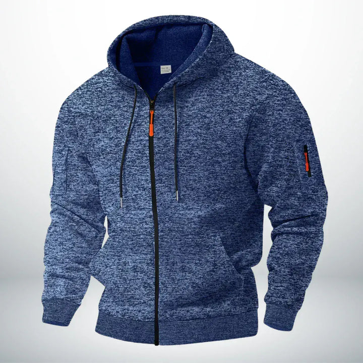 Boris | Gebreide Zip Hoodie