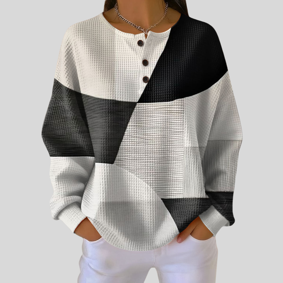 Almira™ | Trui met knoopsluiting