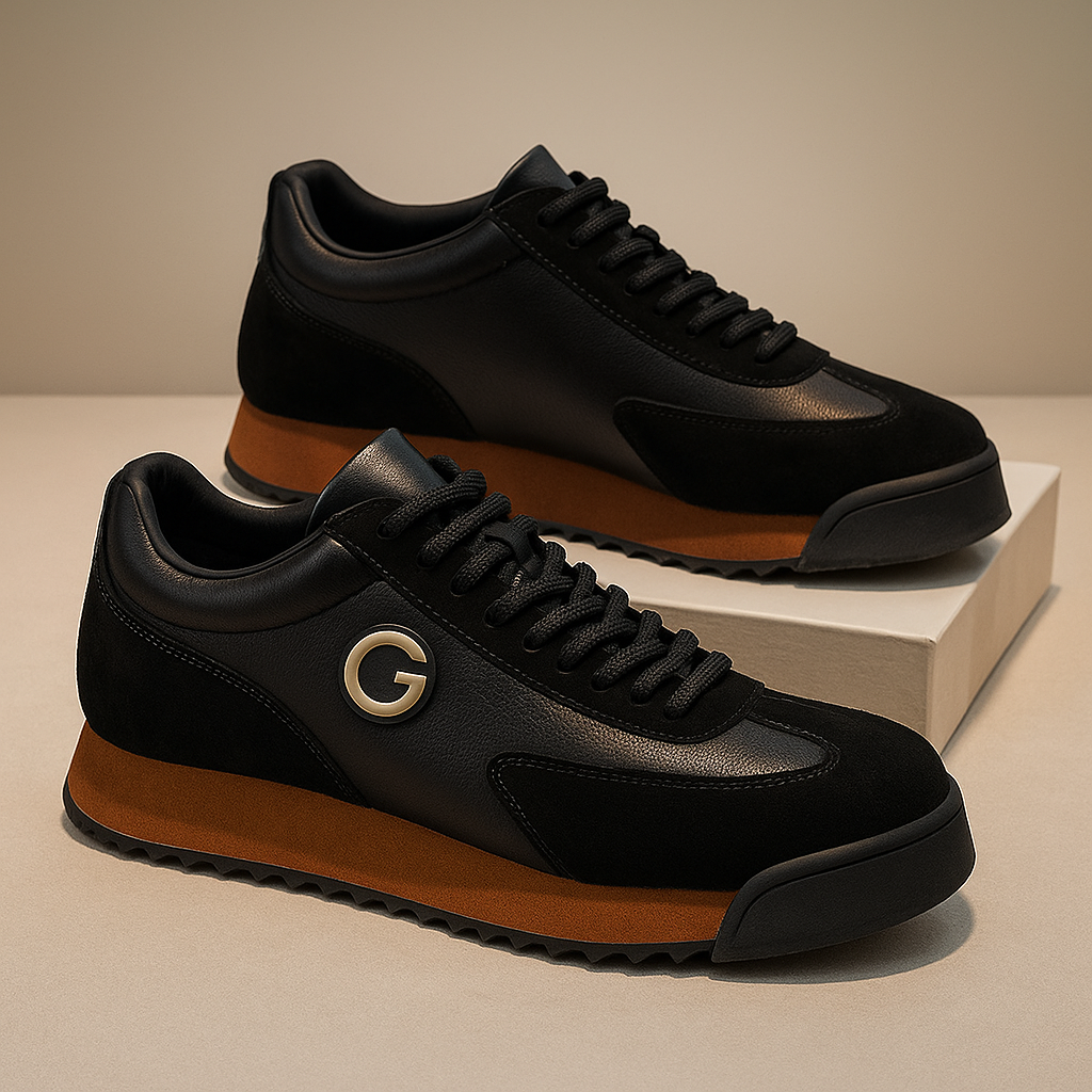 Premium Leren Veterschoenen – Klassiek Design