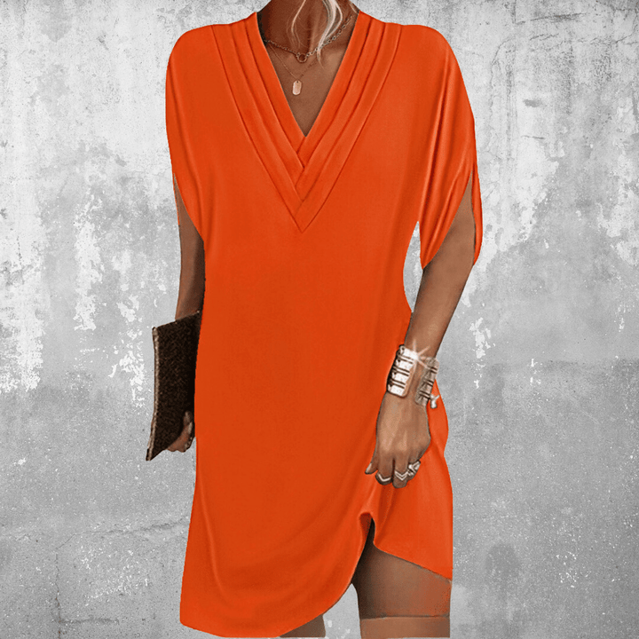 Thalia | Flatterende Taille-verbergende Jurk