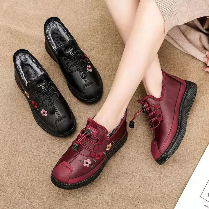 Inés | Comfortabele Pantoffels met Elastische Veters