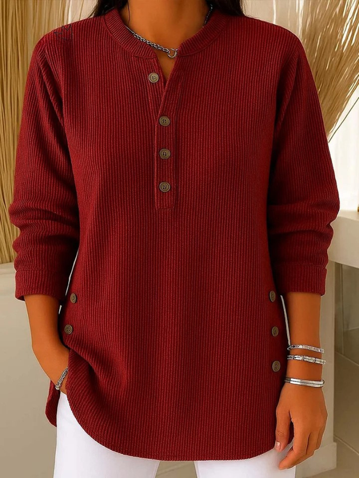Nives | Tuniek met Knoopsluiting
