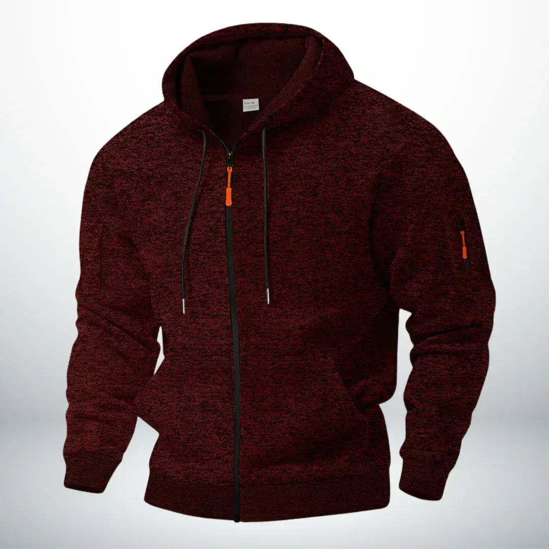 Boris | Gebreide Zip Hoodie