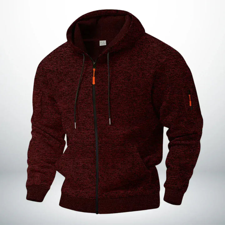 Boris | Gebreide Zip Hoodie