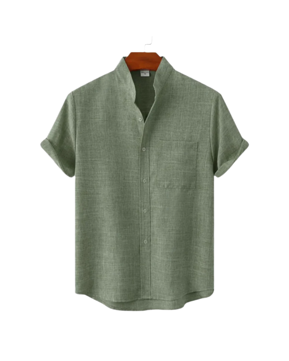 Venetiaans linnen shirt met korte mouwen