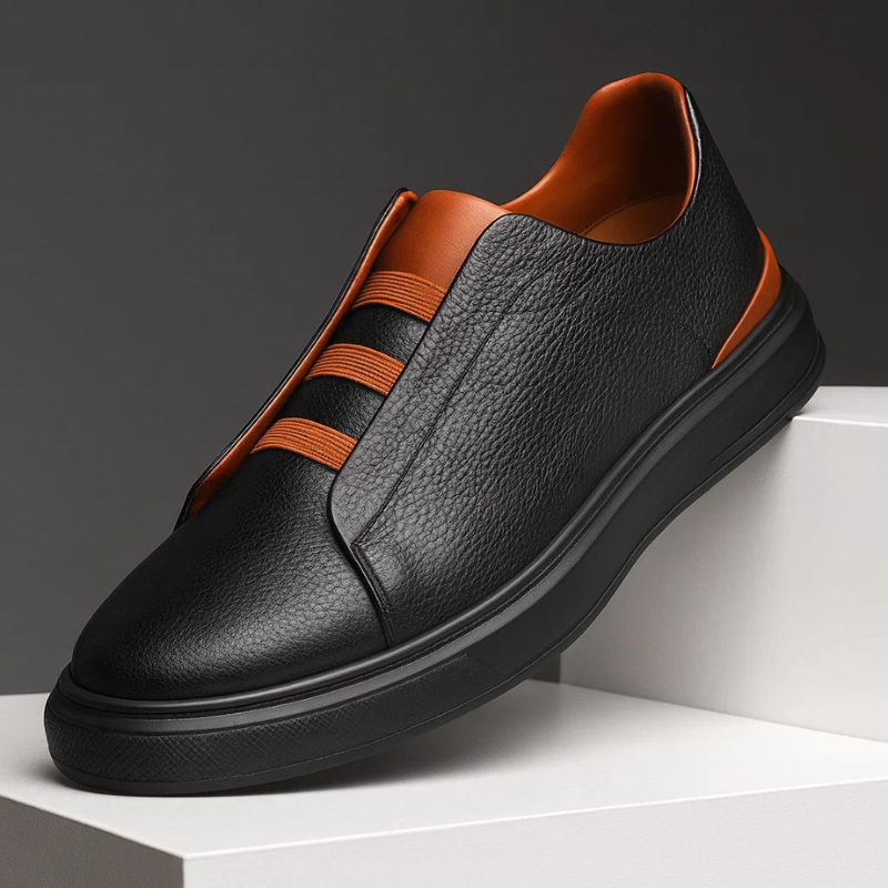 Quinten | Elegante Leren Herensneakers