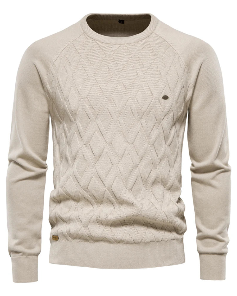 Heren Trui Met Geruit Design