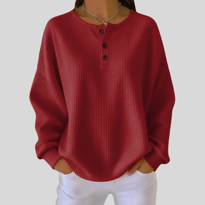 Nessa™ | Trui met knoopsluiting