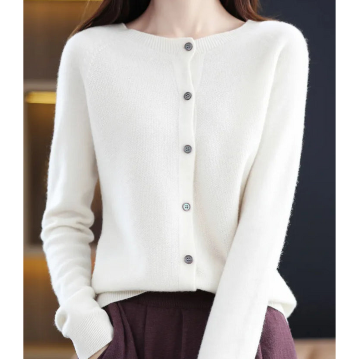 Mercy | Elegant Vest met Ronde Hals