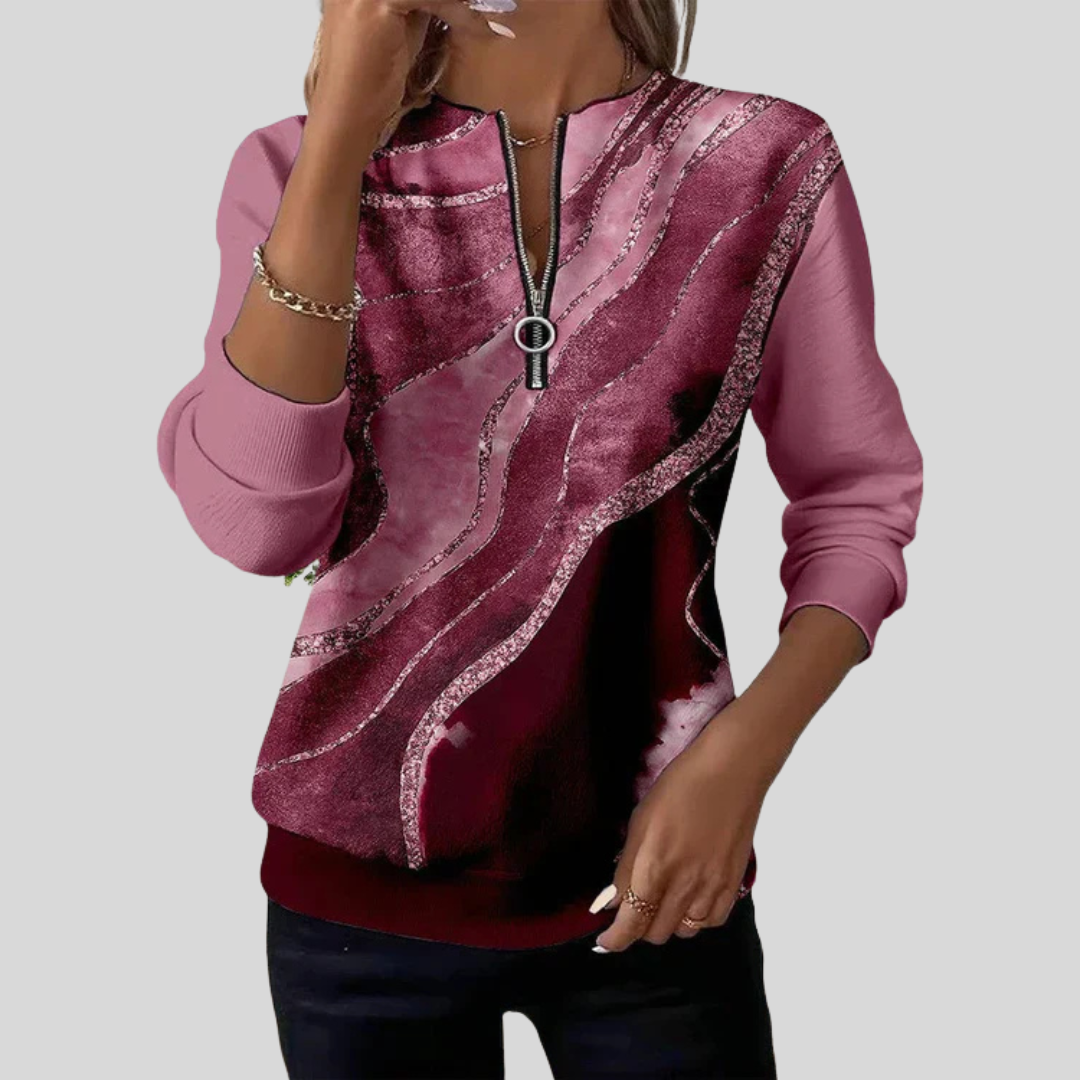 Nirvelle™ | Trui met vintagepatroon