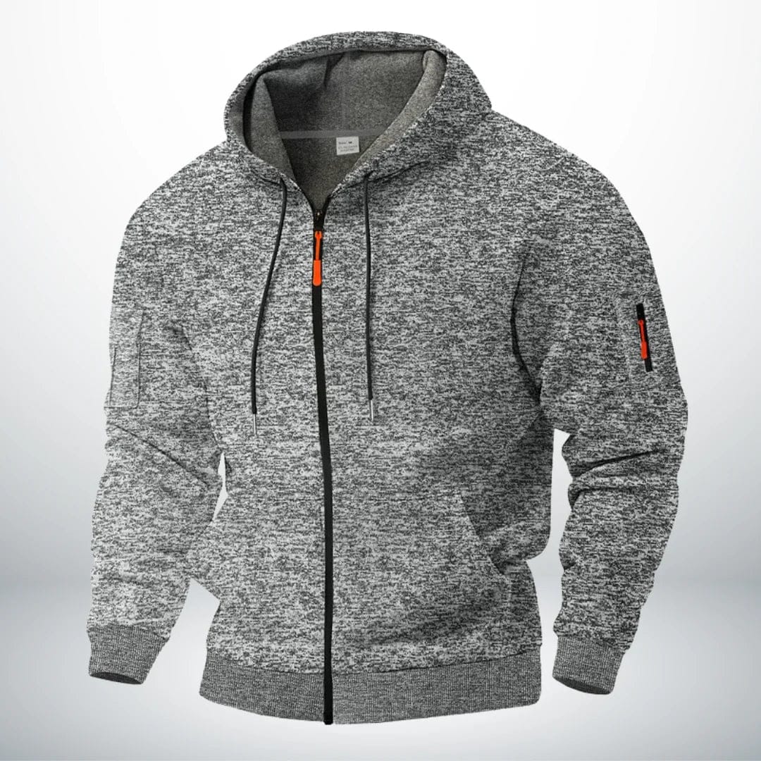 Boris | Gebreide Zip Hoodie
