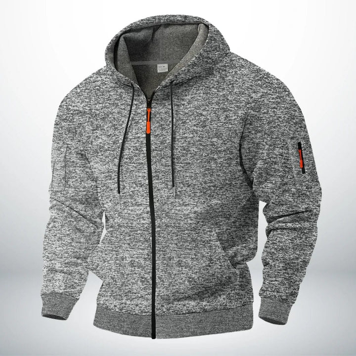 Boris | Gebreide Zip Hoodie