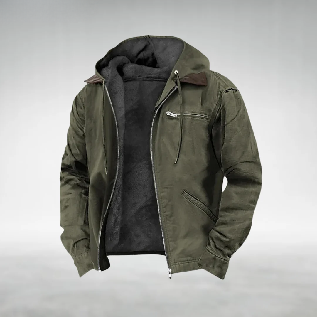 Drake | casual jas met capuchon