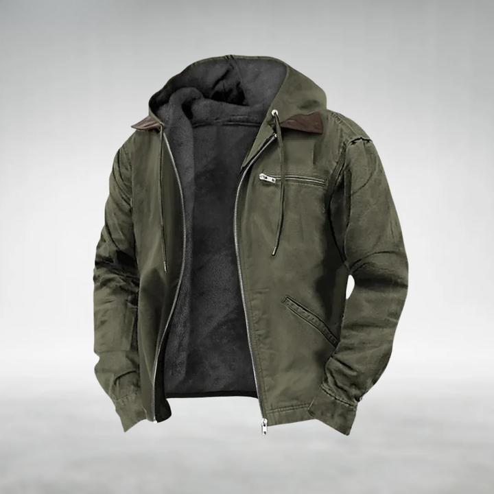 Drake | casual jas met capuchon
