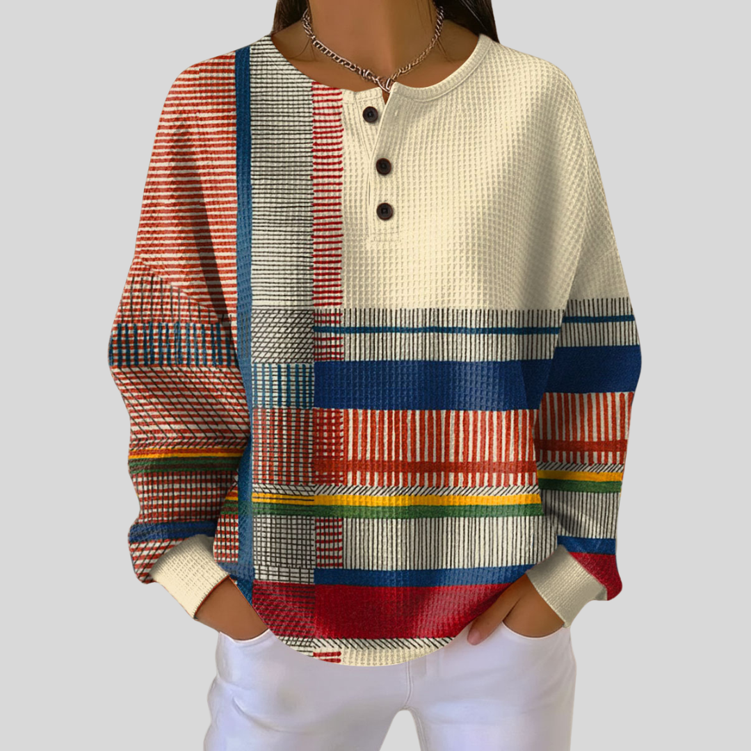 Tindra™ | Trui met knoopsluiting