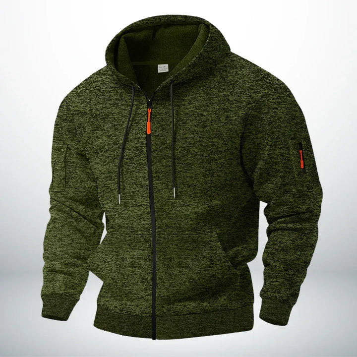 Boris | Gebreide Zip Hoodie