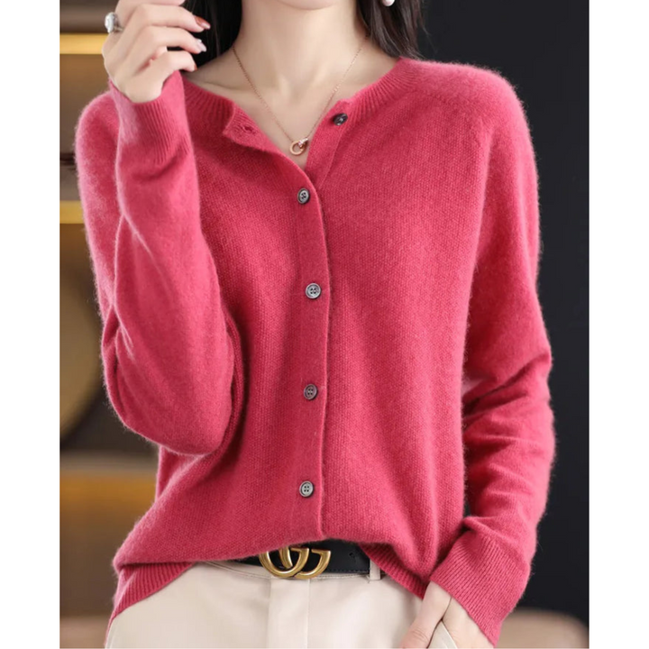 Mercy | Elegant Vest met Ronde Hals