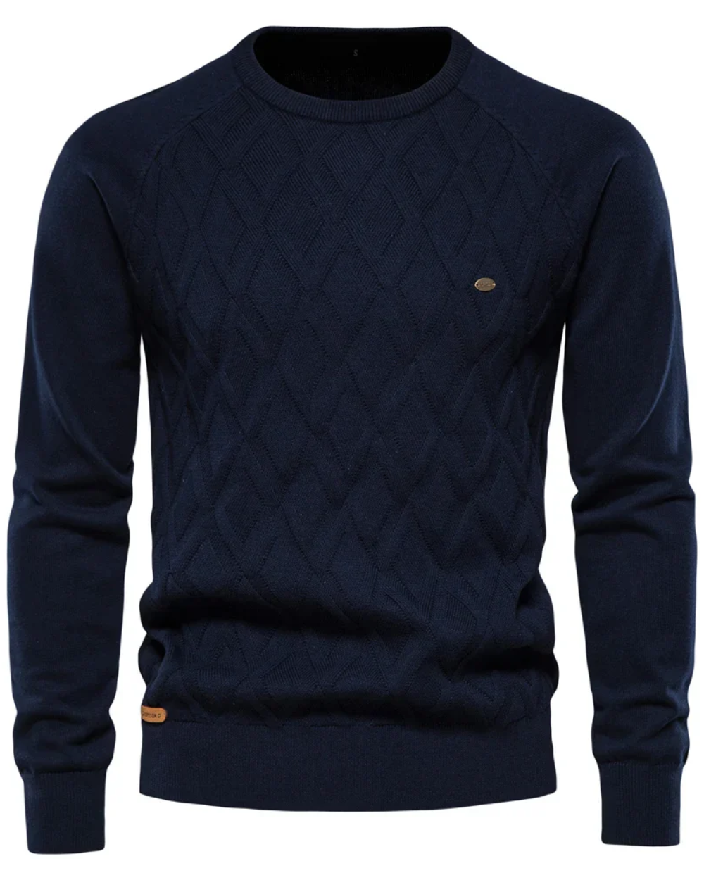 Heren Trui Met Geruit Design