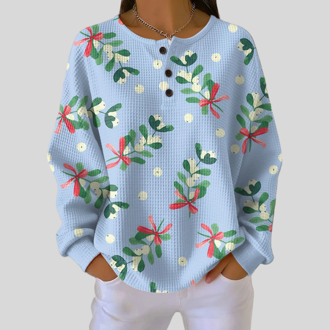 Edalynn™ | Trui met kerstmotief