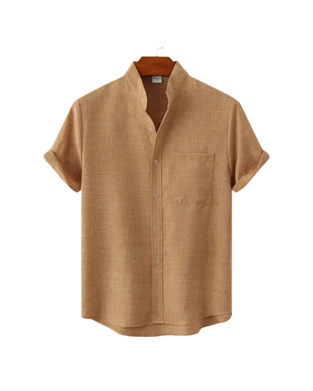 Venetiaans linnen shirt met korte mouwen