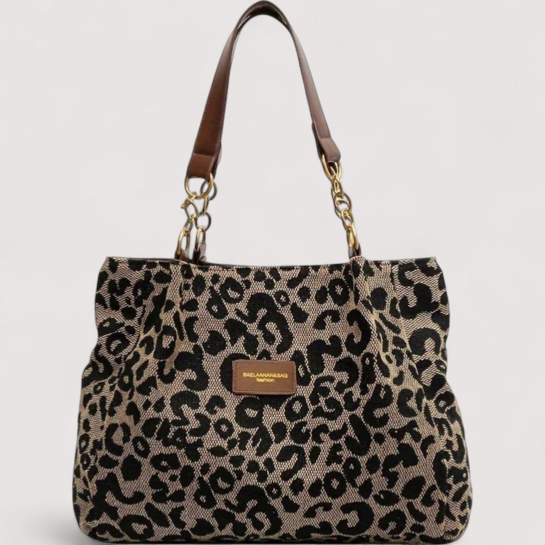 Lévrier – Luipaard Canvas Shoppen Tas