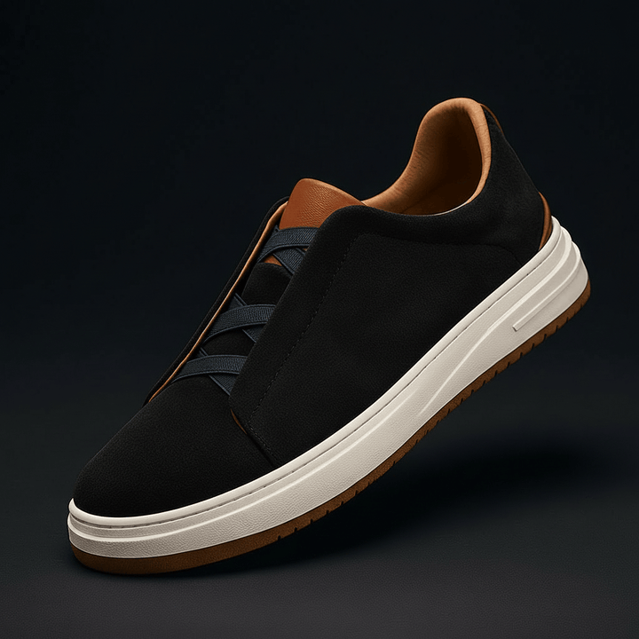 Sebastien | Verfijnde Suède Sneaker