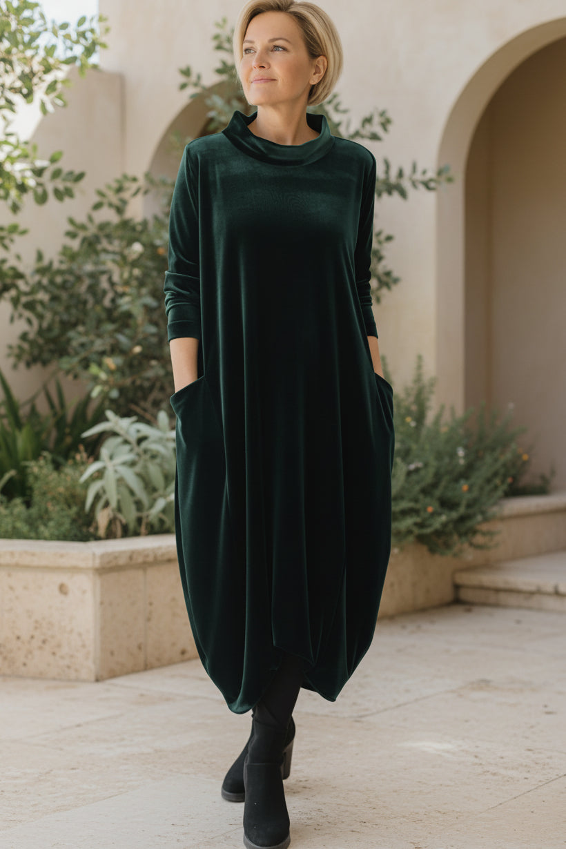 RORY - ELEGANTE VELVET JURK