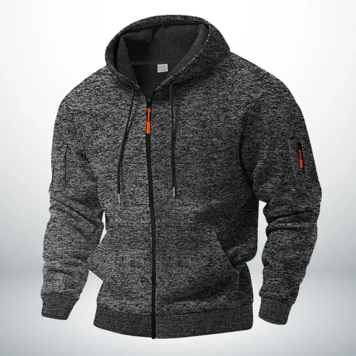 Boris | Gebreide Zip Hoodie