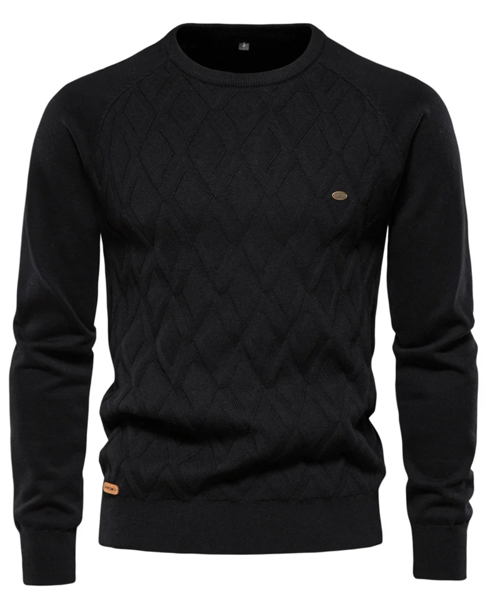 Heren Trui Met Geruit Design