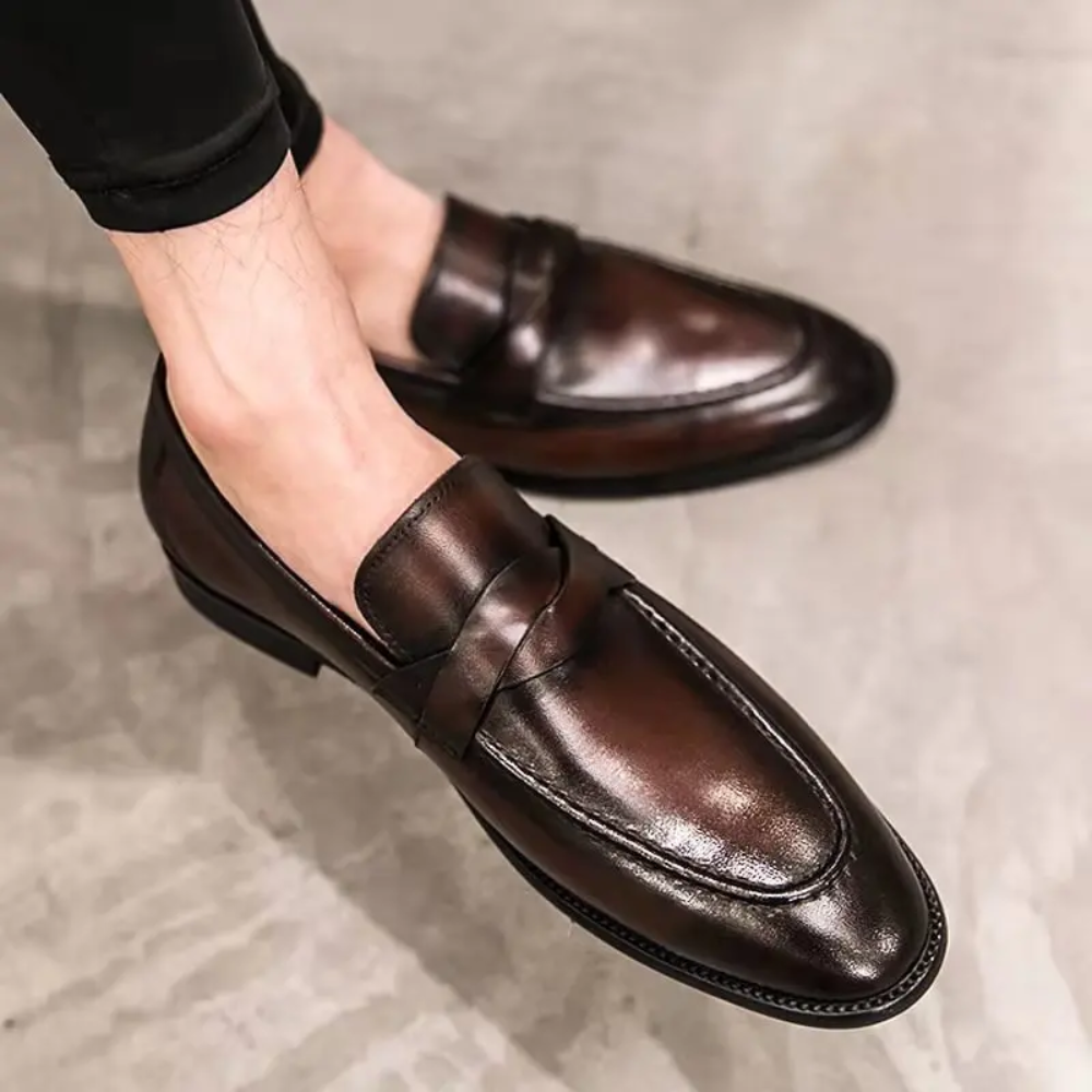 Chique leren Loafers