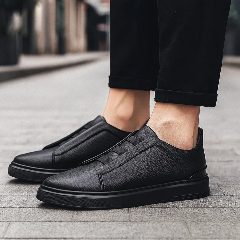 Quinten | Elegante Leren Herensneakers