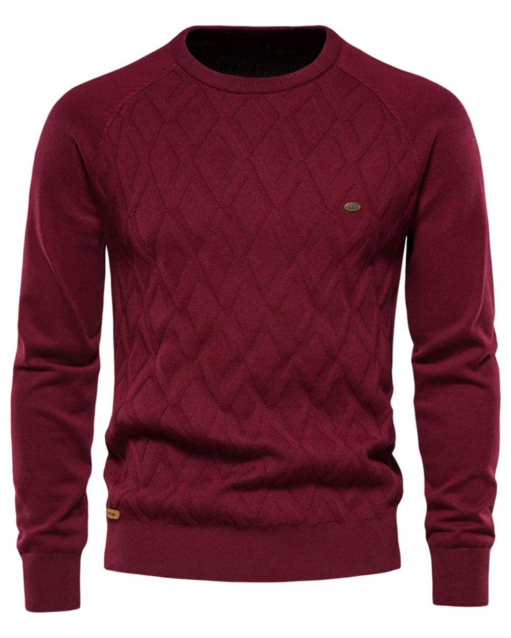 Heren Trui Met Geruit Design