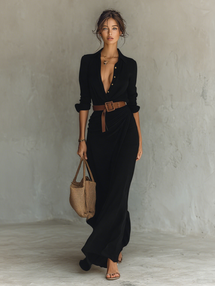 Alina | Elegante Maxijurk