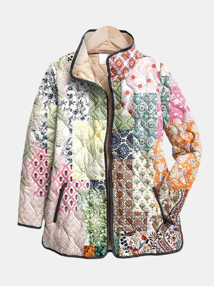 Van Laarhoven | Gequilt Bohemian Patchwork Jas Florence