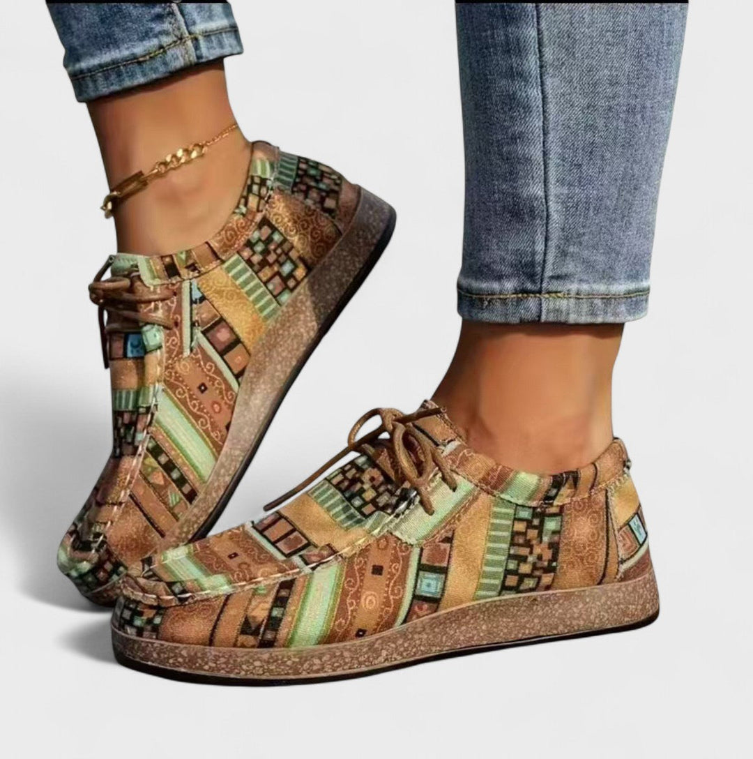 Amélie | Boheemse Veterschoenen voor Dames