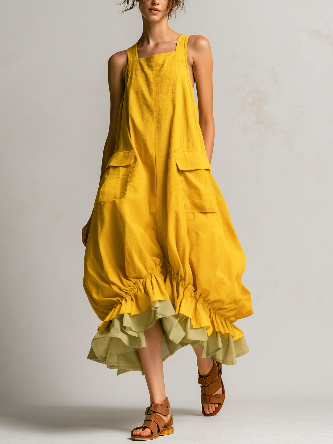 Fiamma™ | Elegante Ballonjurk met Zakken