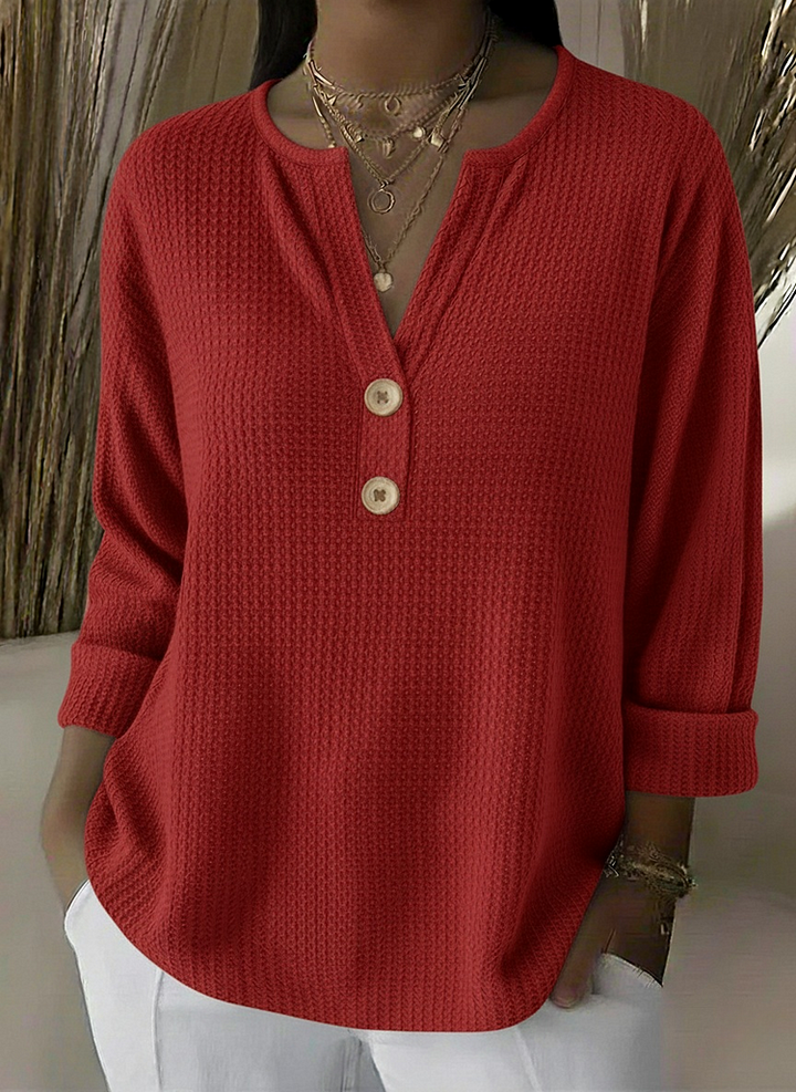 Lucia | Shirt met Knoopsluiting