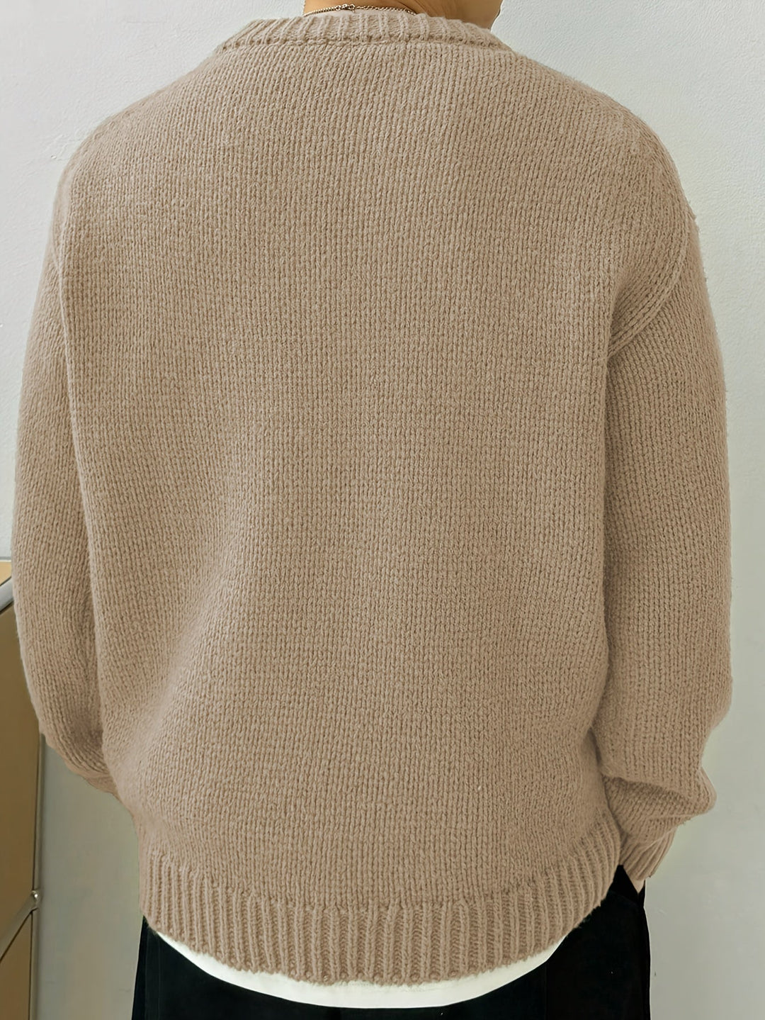Dante | Herensweater met Ronde Hals