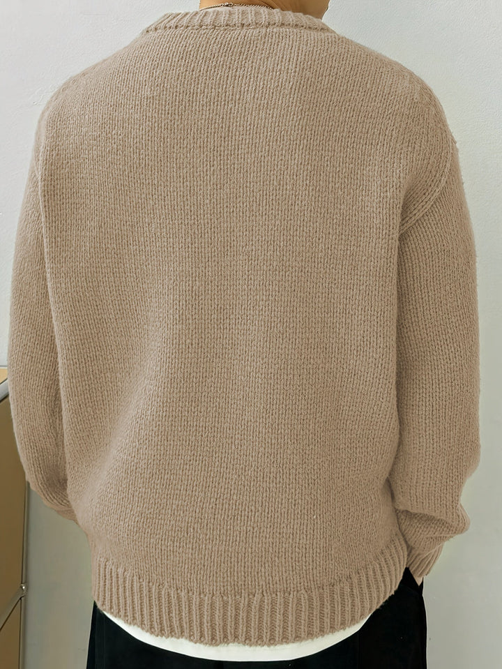 Dante | Herensweater met Ronde Hals